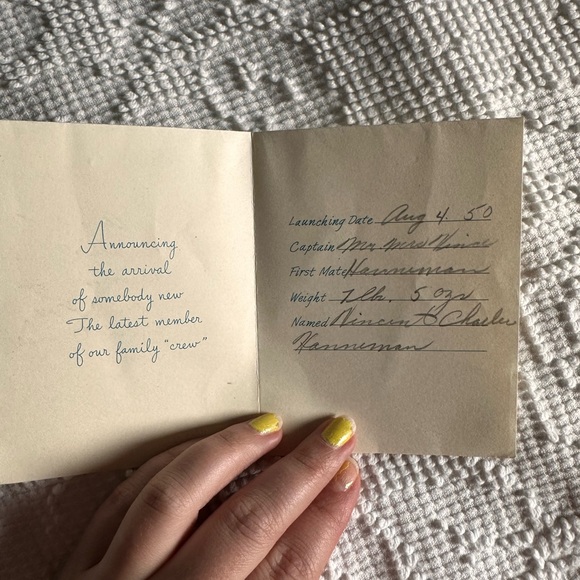 VTG Baby Shoer Invites & Cards - Picture 2 of 14